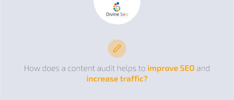 How does a content audit helps to improve SEO and increase traffic?