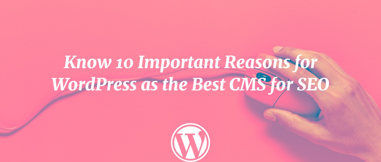 Know 10 Important Reasons for WordPress as the Best CMS for SEO