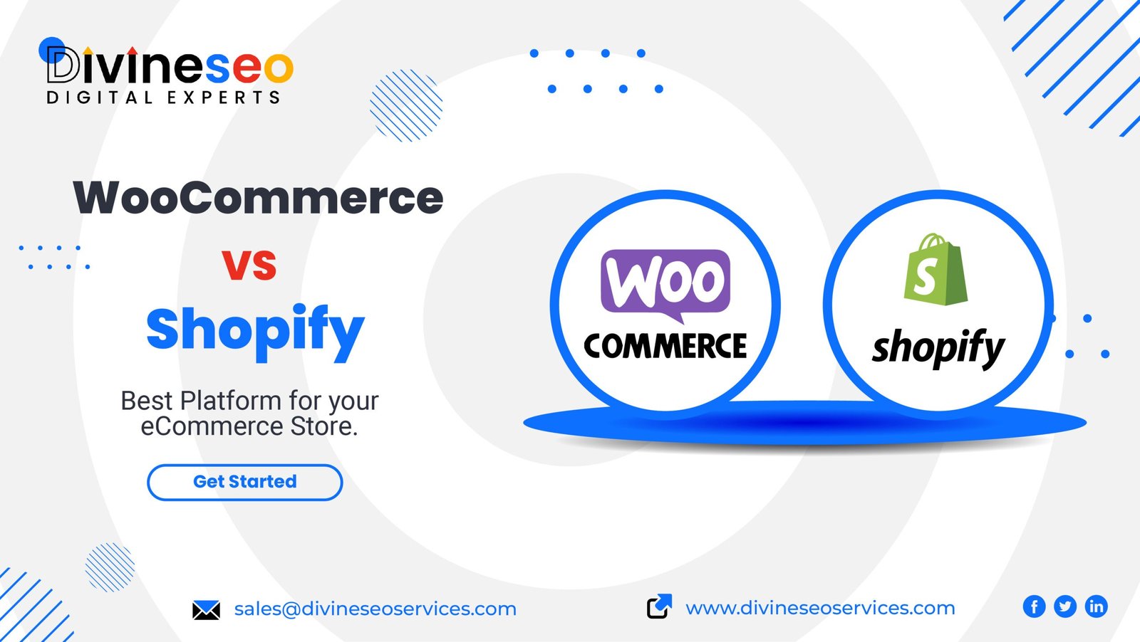WooCommerce VS Shopify : Best Platform for your eCommerce Store
