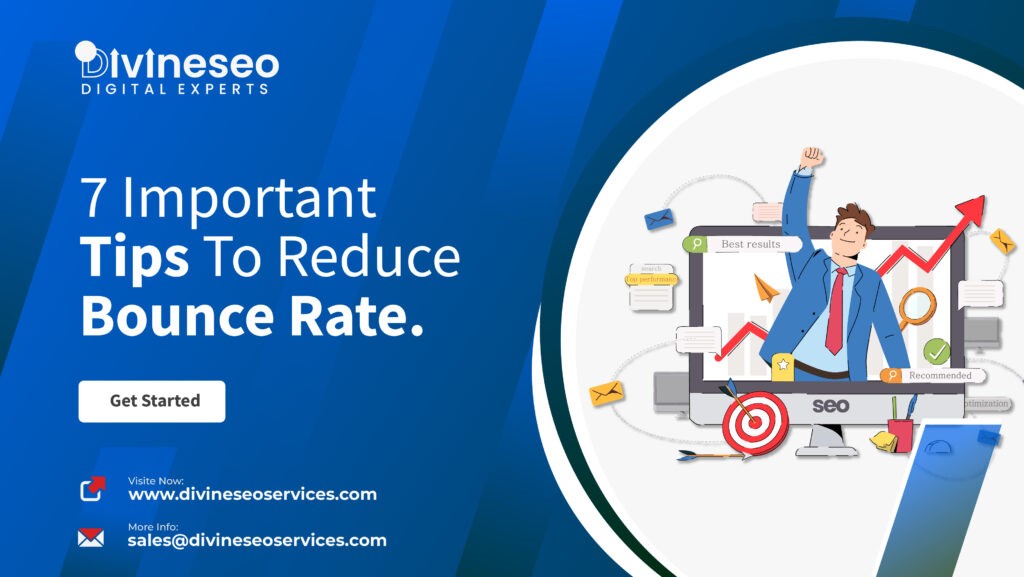 7 Important Tips to Reduce Bounce Rate