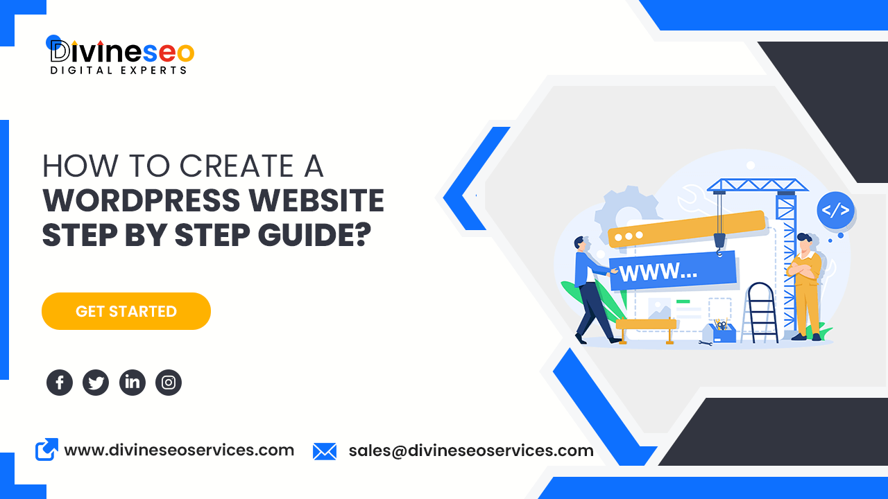 How to Create WordPress Website Step  Step by Guide?