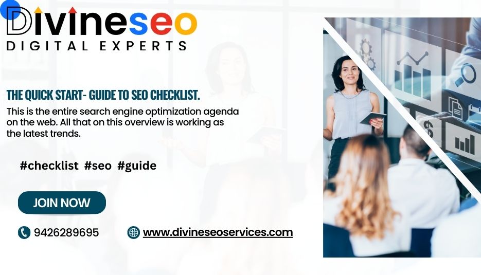 The Quick Start Guide to SEO Checklist
